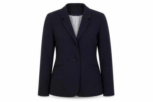 Womens UK Size 8 Debenhams Petites Blue Blazer