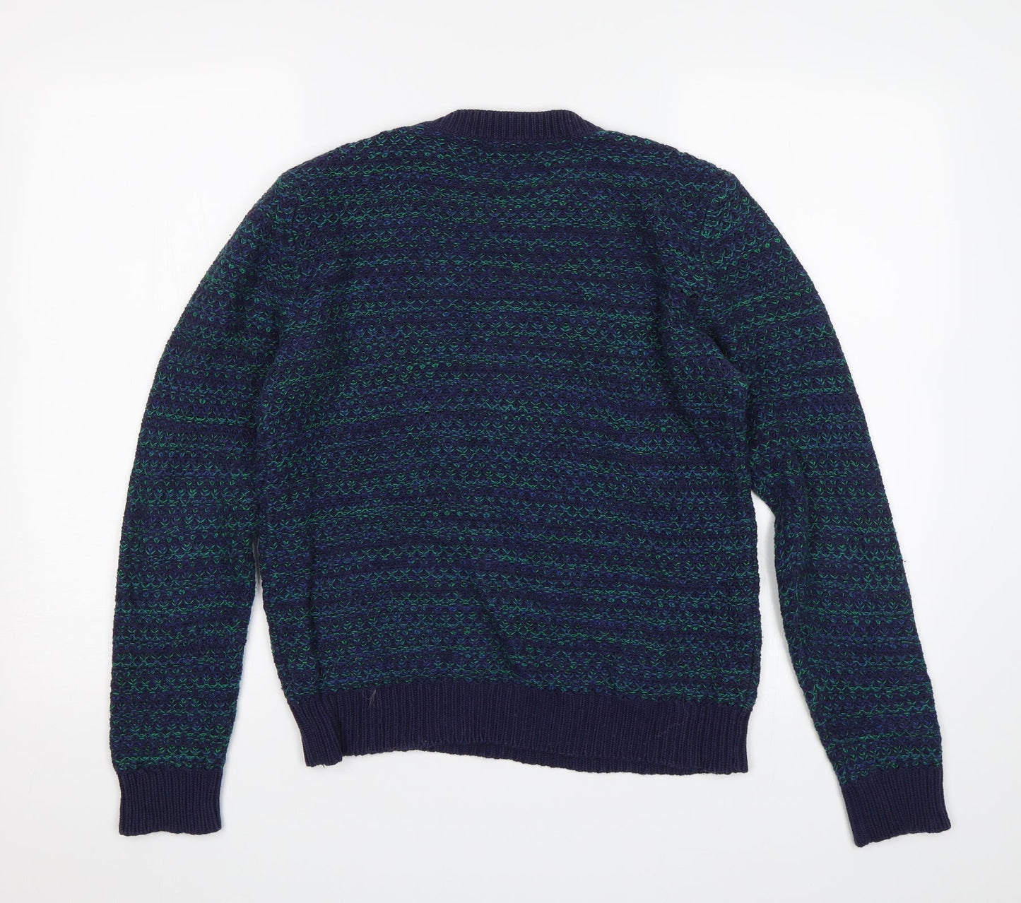 Womens UK Size S Monoprix Blue Pullover Jumper