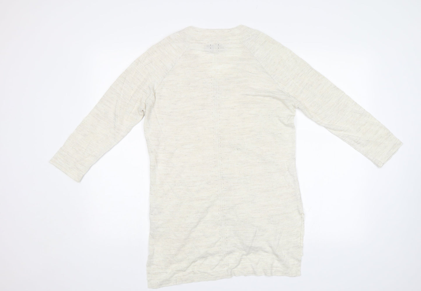 Womens UK Size 10 NEXT White Pullover Jumper