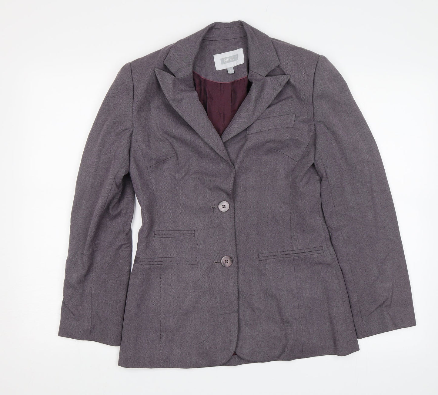 NEXT Womens Purple   Jacket Blazer Size 8