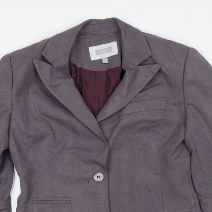 NEXT Womens Purple   Jacket Blazer Size 8