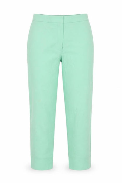Marks & Spencer Womens Green   Chino Trousers Size 8 L22 in