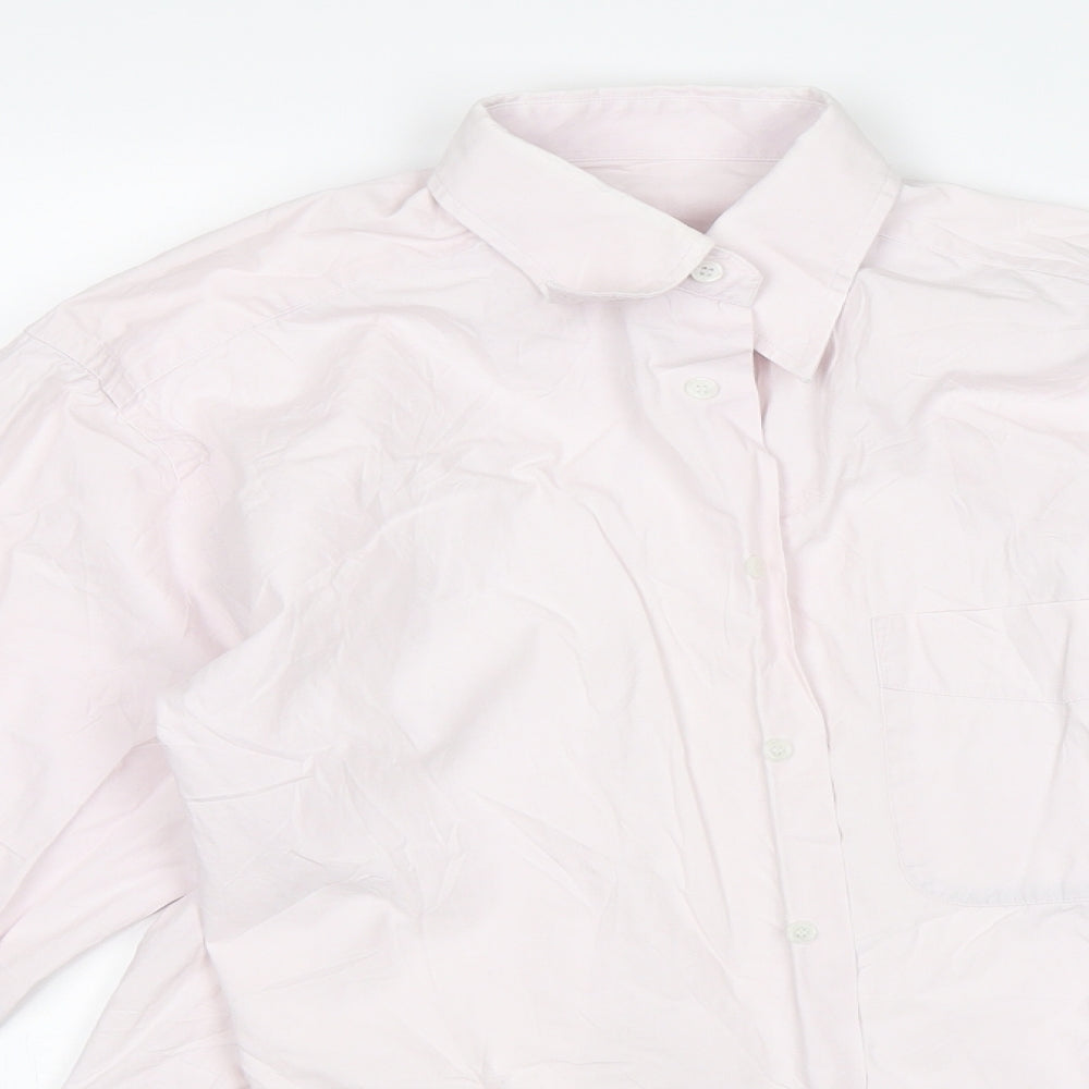 Mens UK Collar Size 14.5 IQ Smart Pink  Dress Shirt
