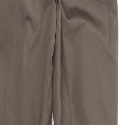 NOWATEX Womens Brown   Dress Pants Trousers Size 14 L26 in