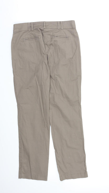 Debenhams Womens Brown   Carrot Trousers Size 12 L26 in