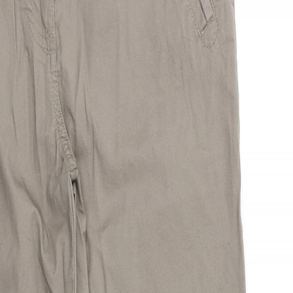 Debenhams Womens Brown   Carrot Trousers Size 12 L26 in