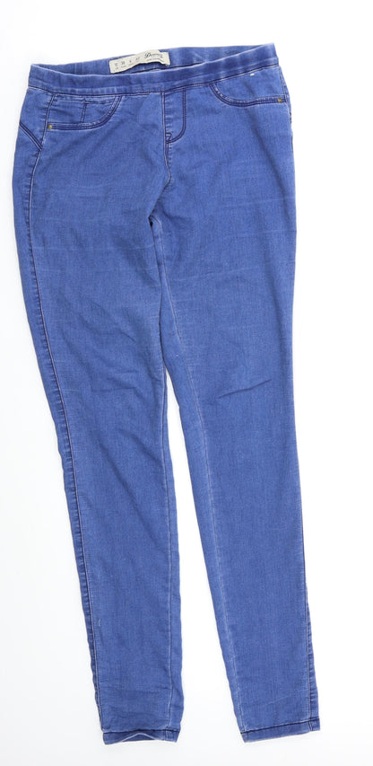 Denim & Co. Womens Blue   Jegging Jeans Size 10 L26 in