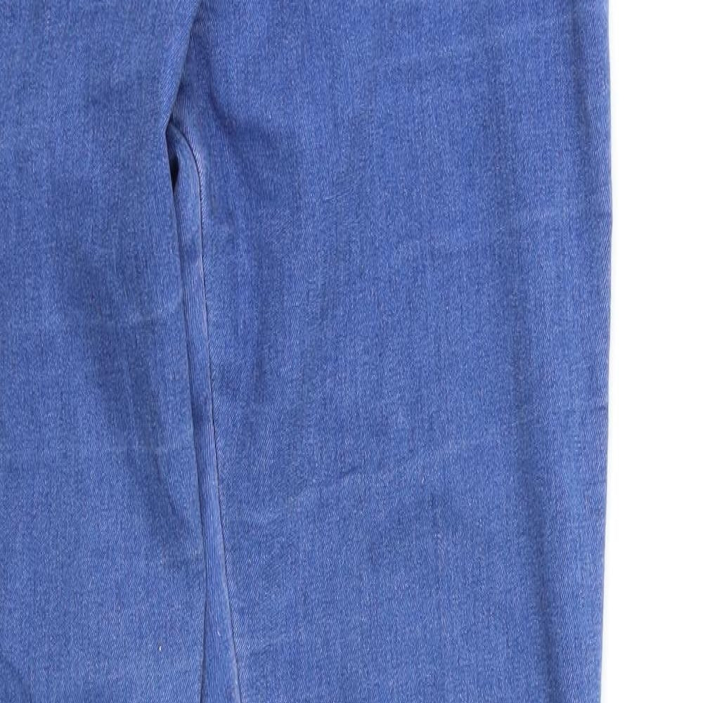 Denim & Co. Womens Blue   Jegging Jeans Size 10 L26 in