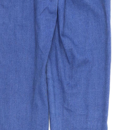 Denim & Co. Womens Blue   Jegging Jeans Size 10 L26 in