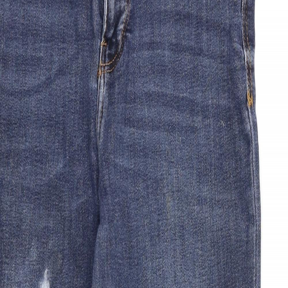 Zara Womens Blue   Straight Jeans Size 8 L28 in