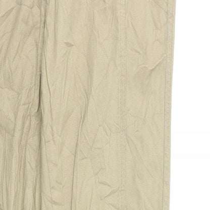 Authentic Womens Beige   Trousers  Size 12 L28 in