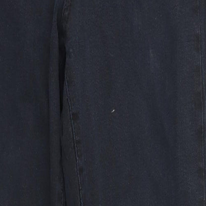 Denim & Co. Womens Black   Skinny Jeans Size 12 L29 in