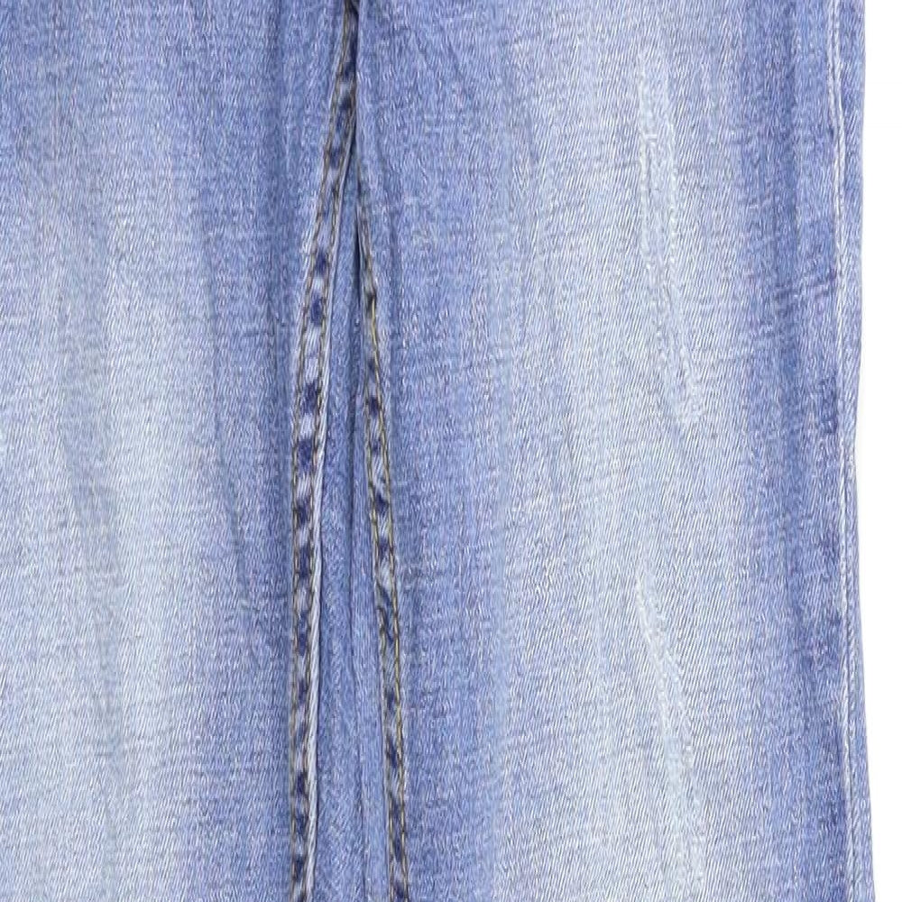 Womens UK Size 10 Preworn Regular Fit Skinny Blue Jeans