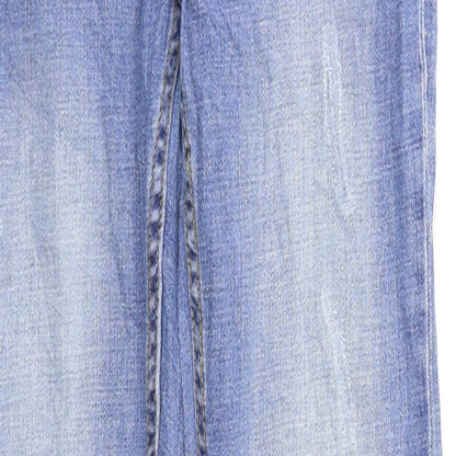 Womens UK Size 10 Preworn Regular Fit Skinny Blue Jeans