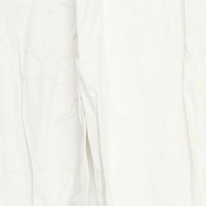 Womens UK Size 8 Prew Regular Fit Skinny White Jeans