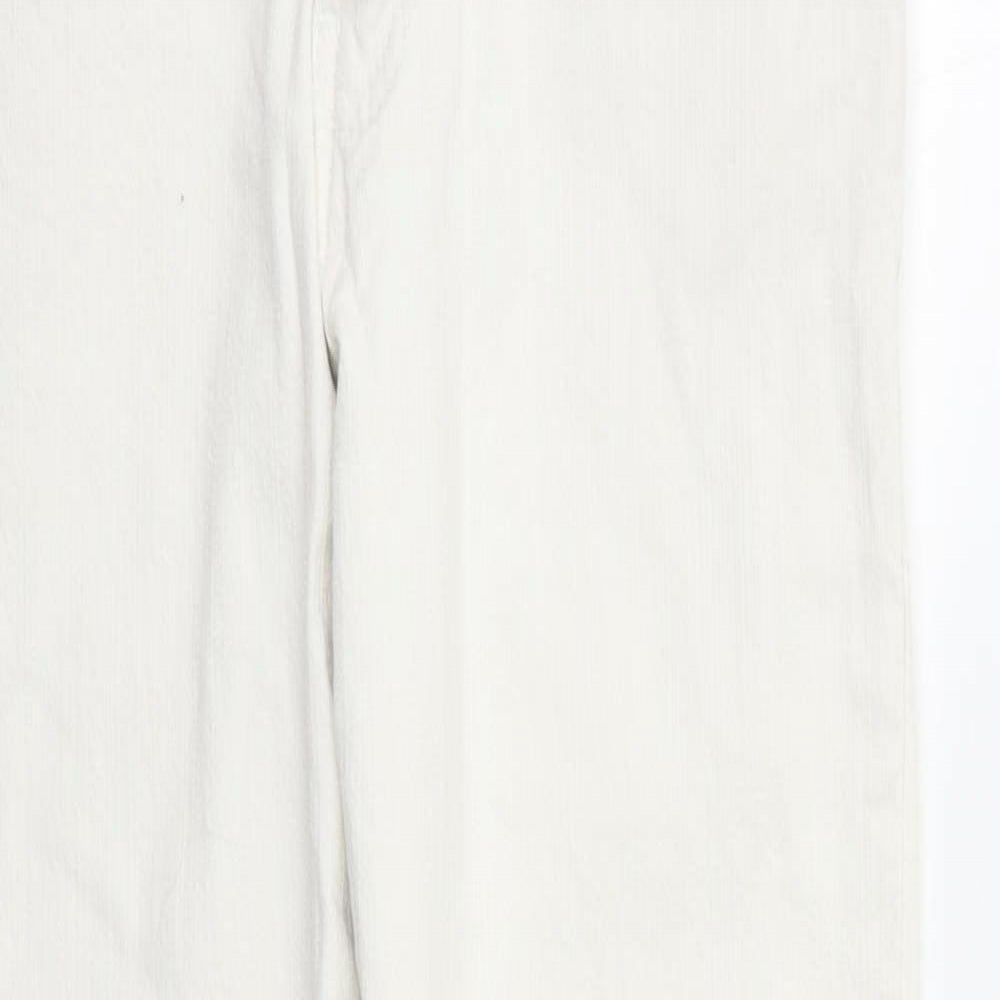 miss Apt Womens White   Straight Jeans Size 8 L27 in