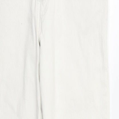 miss Apt Womens White   Straight Jeans Size 8 L27 in