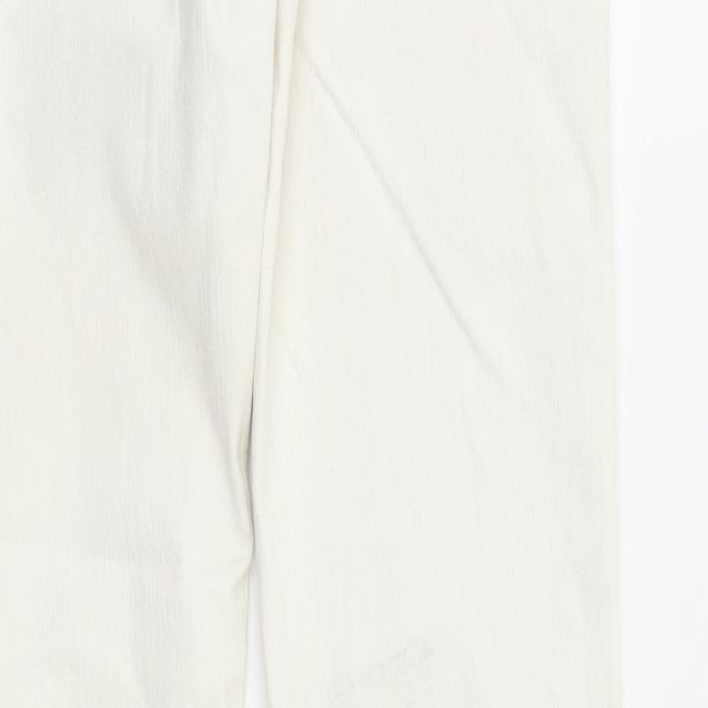 miss Apt Womens White   Straight Jeans Size 8 L27 in
