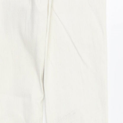 miss Apt Womens White   Straight Jeans Size 8 L27 in