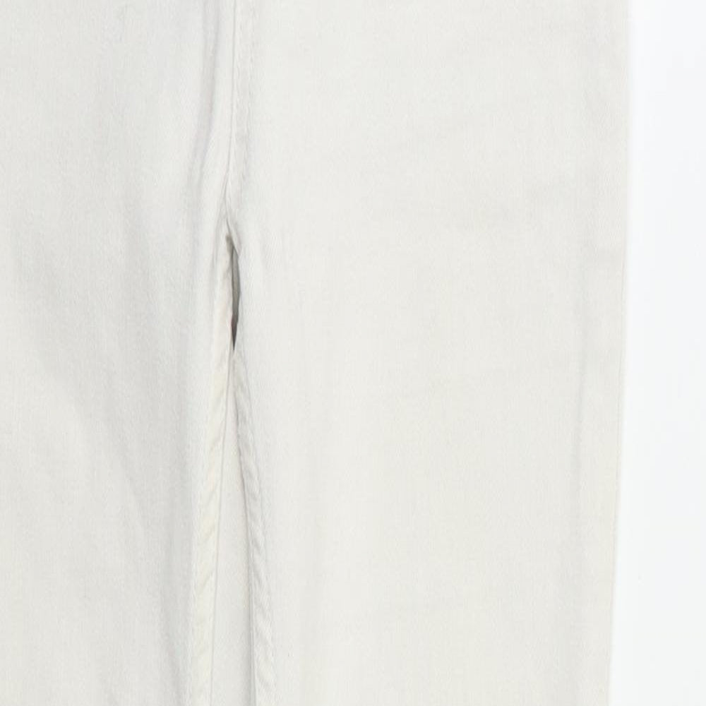New Look Womens White   Skinny Jeans Size 6 L26 in