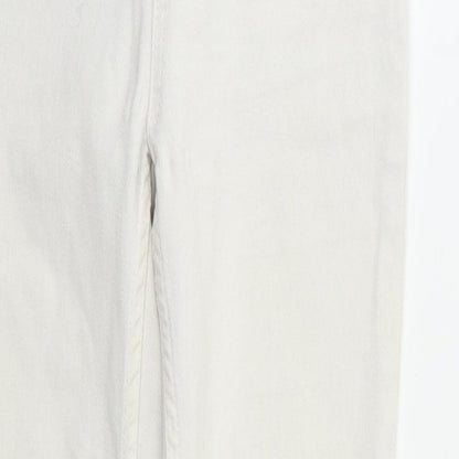 New Look Womens White   Skinny Jeans Size 6 L26 in