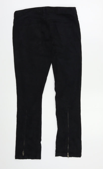 Womens UK Size 8 H&M Regular Fit Skinny Black Jeans