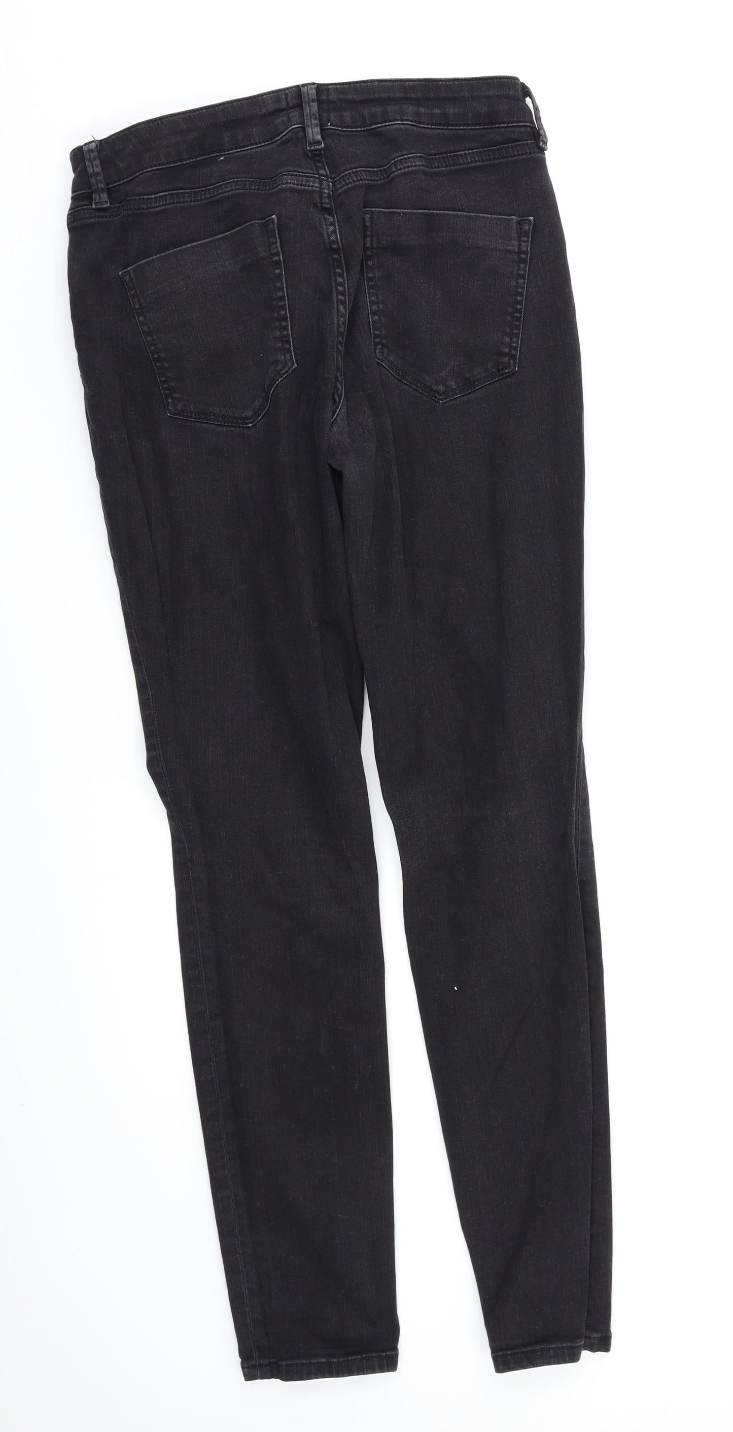 ASOS Womens Black   Skinny Jeans Size 8 L28 in