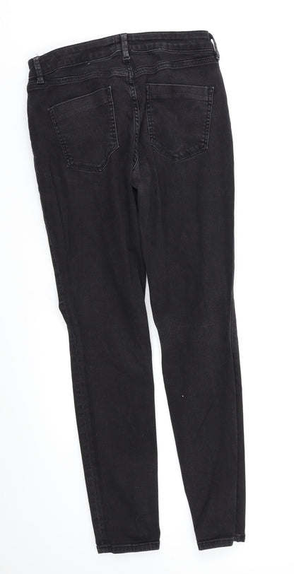 ASOS Womens Black   Skinny Jeans Size 8 L28 in