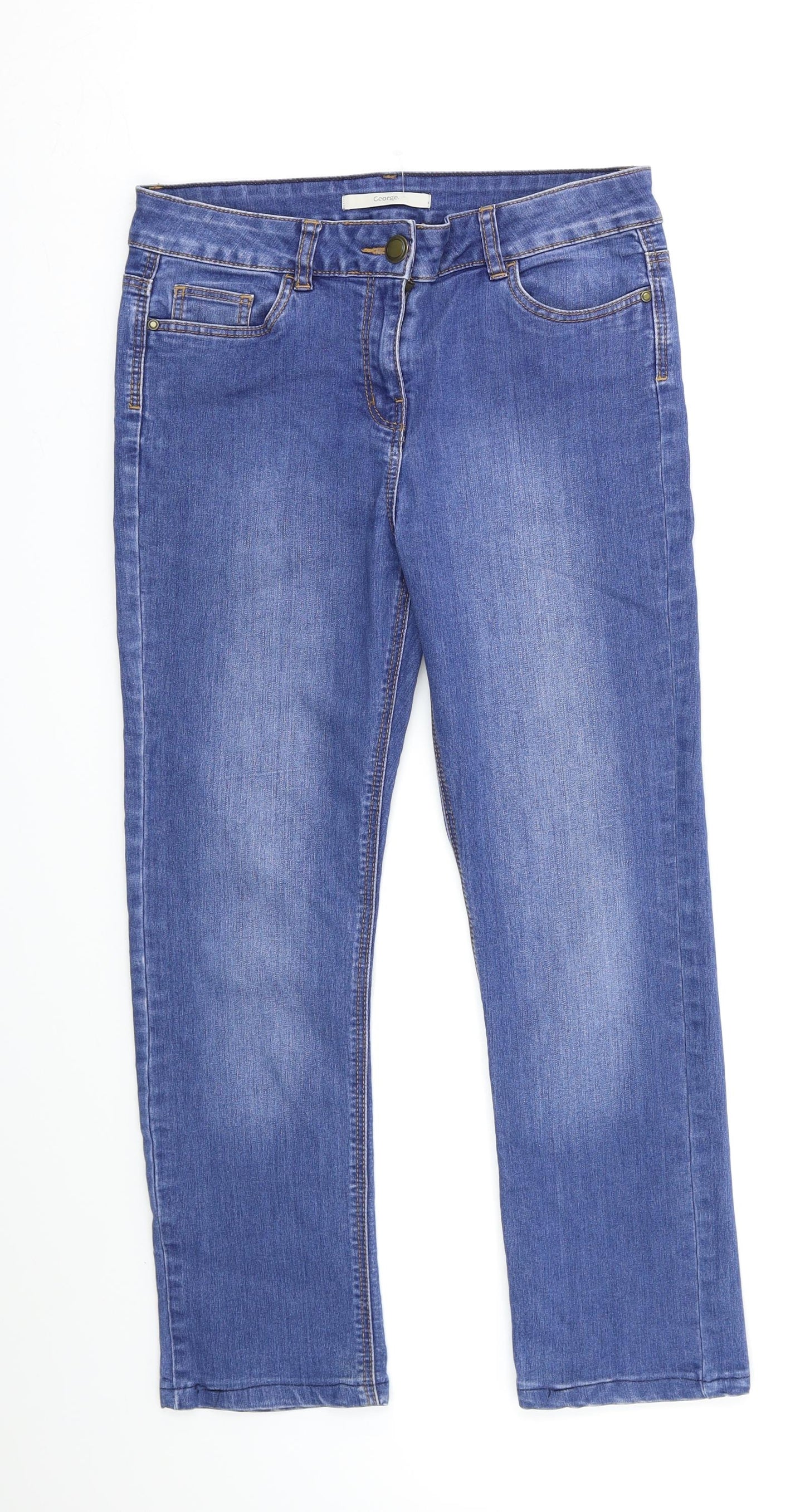 George Gina & Lucy Womens Blue   Straight Jeans Size 10 L25 in