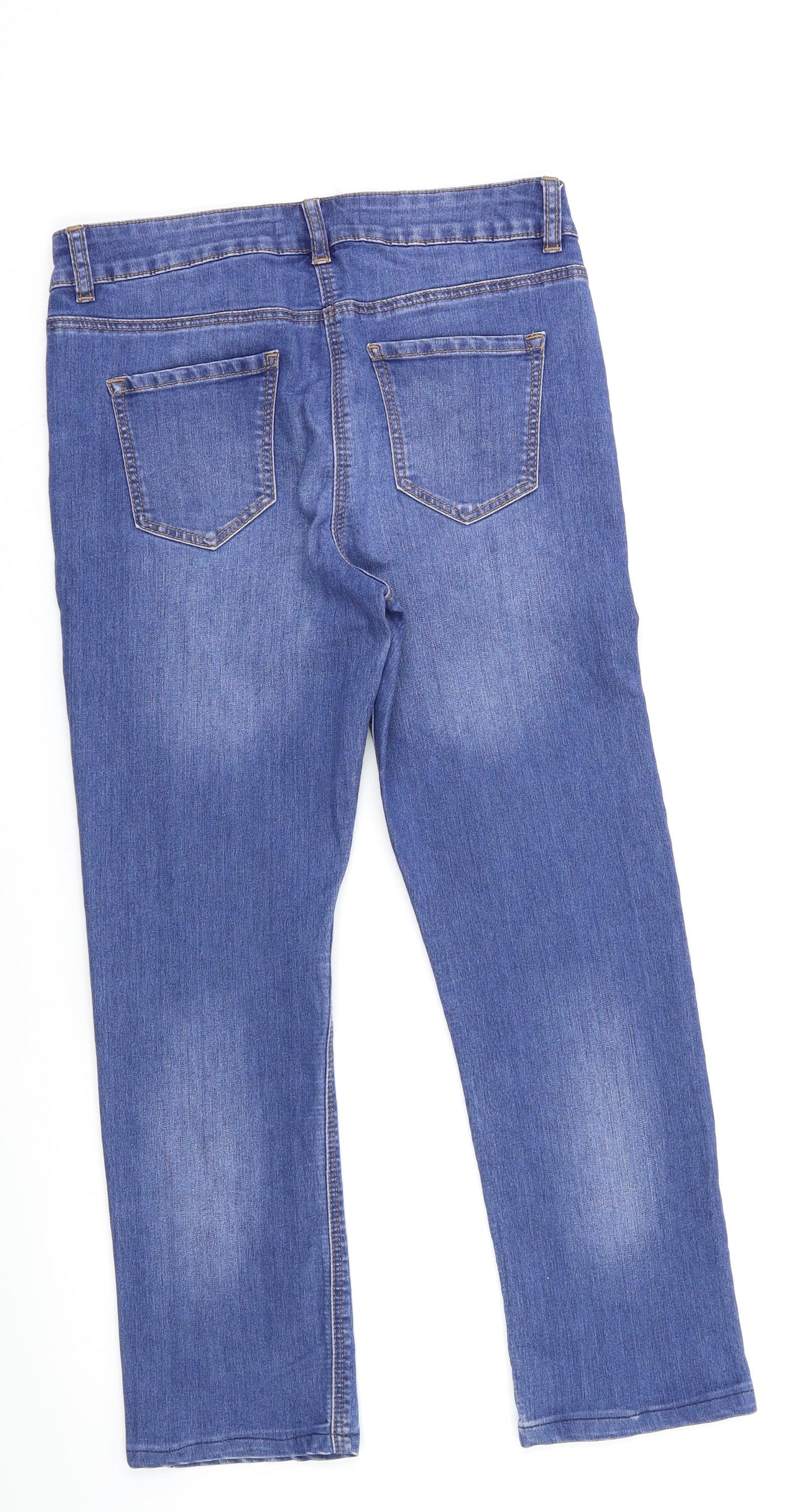 George Gina & Lucy Womens Blue   Straight Jeans Size 10 L25 in