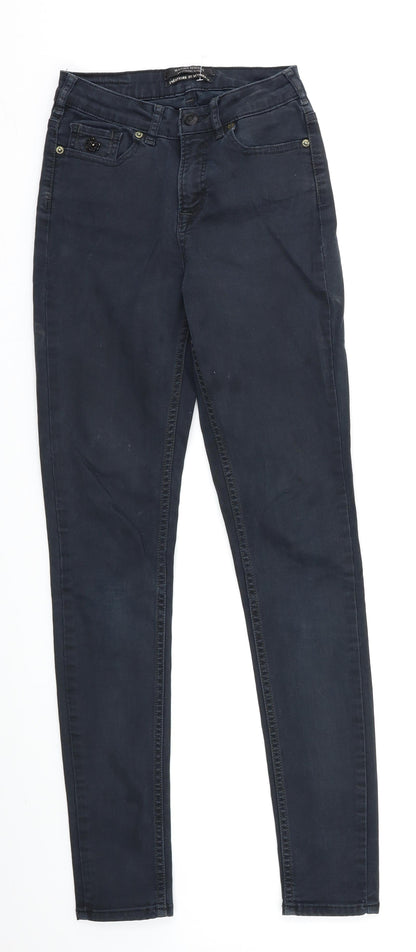 Maison Scotch Womens Black   Skinny Jeans Size 8 L30 in