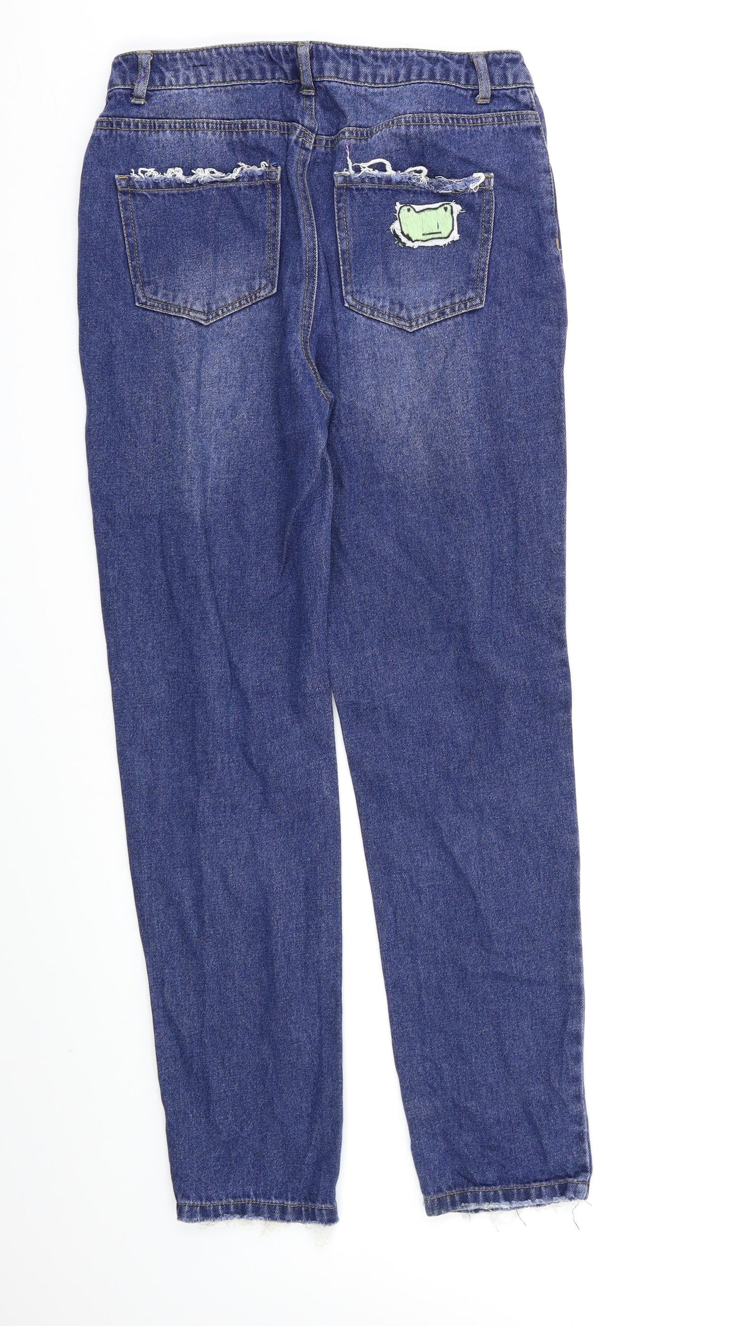 Missguided Womens Blue   Jegging Jeans Size 8 L28 in