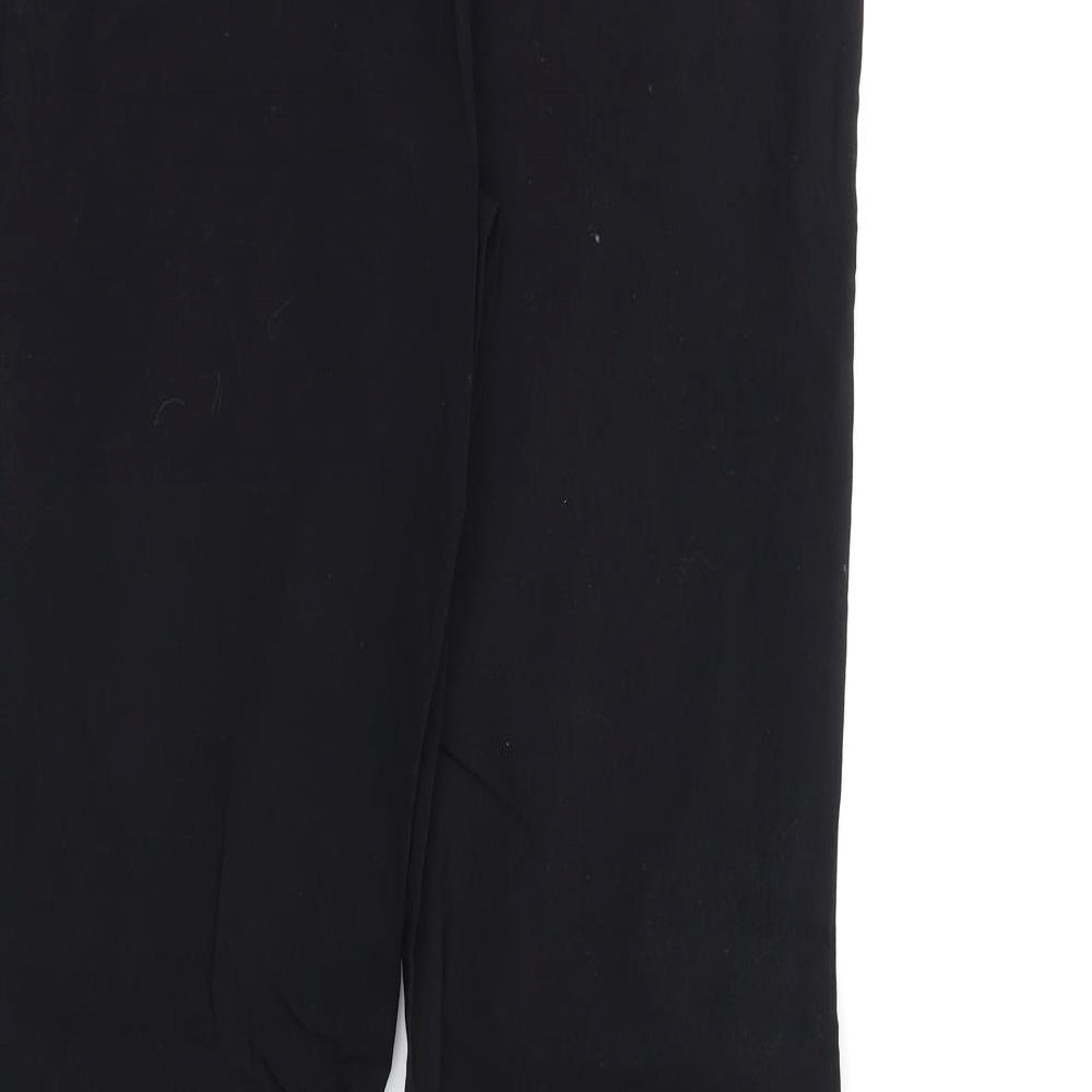 New Look Womens Black   Trousers  Size 12 L27 in