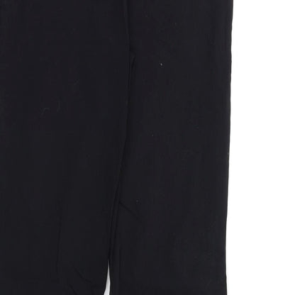 New Look Womens Black   Trousers  Size 12 L27 in