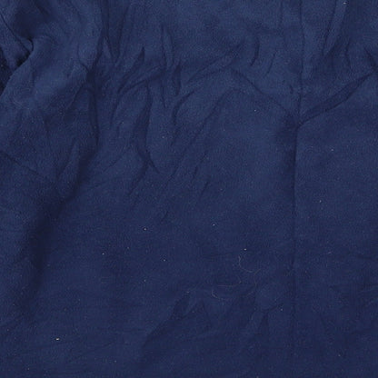 Womens UK Size 10 Preworn Blue Basic T-Shirt