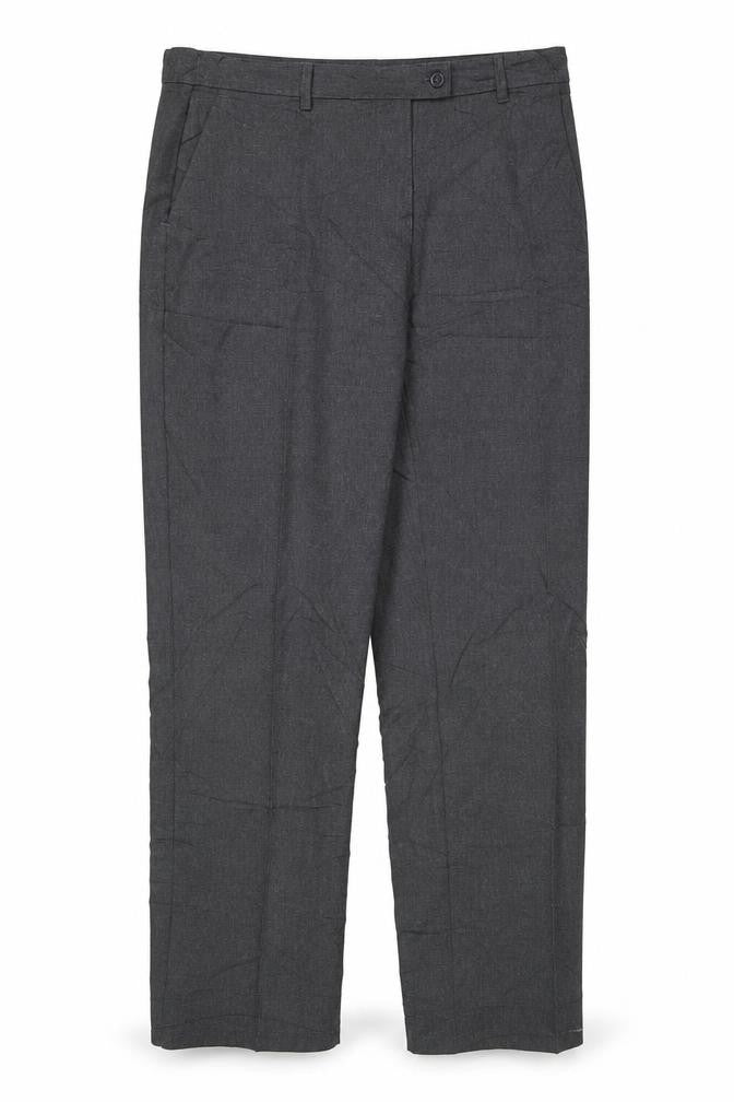 Womens UK Size 34 Preworn Regular Fit  Grey Trousers