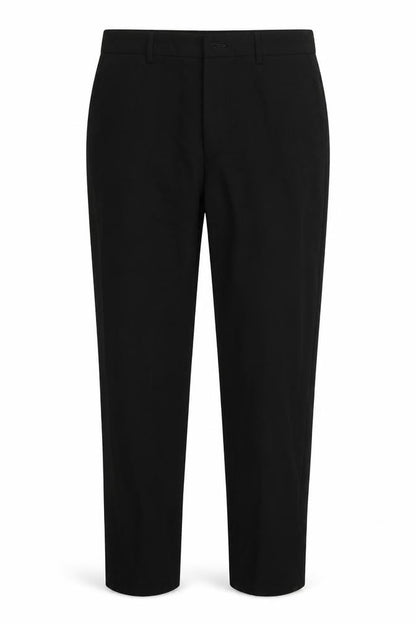 Womens UK Size 34 Preworn Regular Fit  Black Trousers