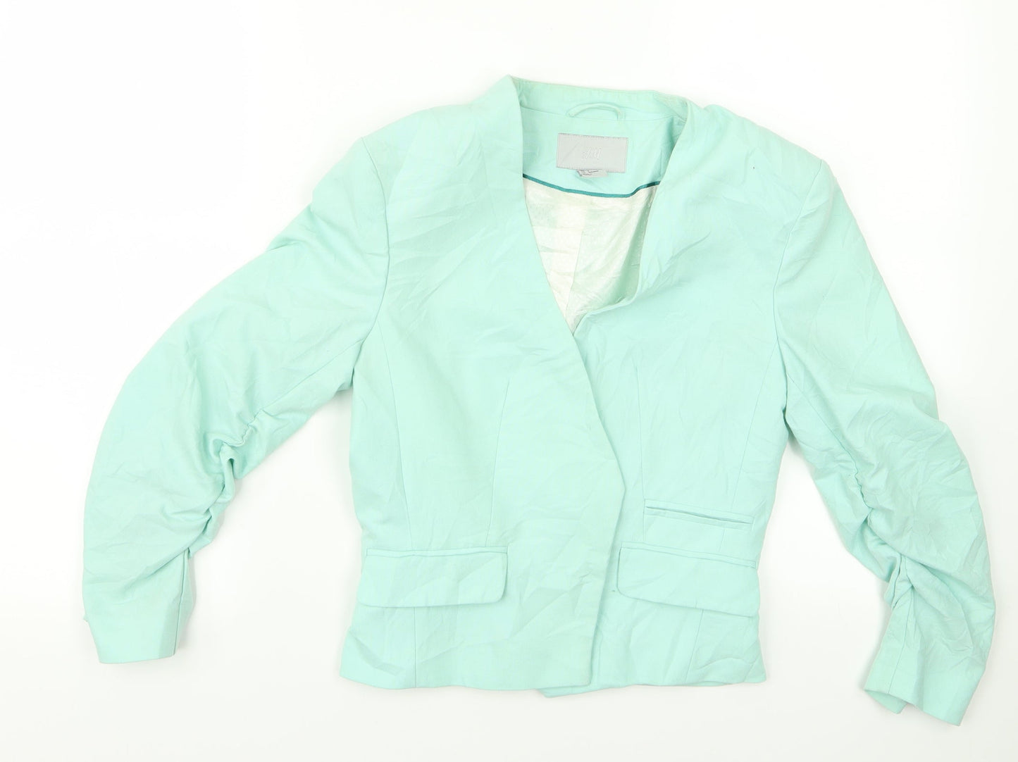 Womens UK Size 6 H&M Green Jacket
