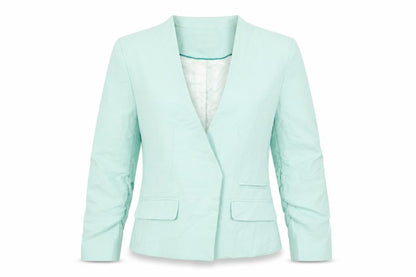 Womens UK Size 6 H&M Green Jacket