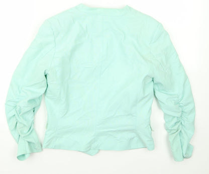 Womens UK Size 6 H&M Green Jacket