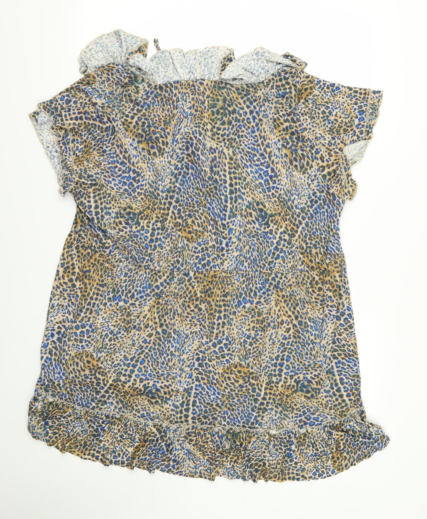 Womens UK Size M Simply Be Multicoloured Basic Blouse