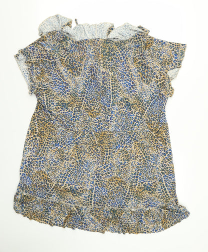 Womens UK Size M Simply Be Multicoloured Basic Blouse