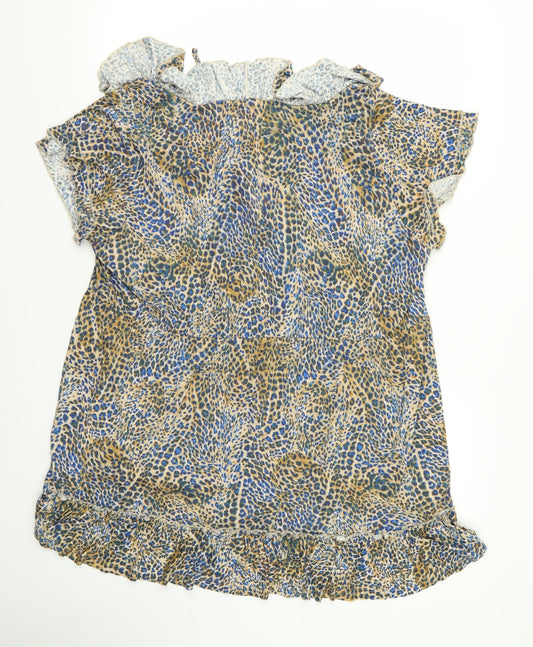 Womens UK Size M Simply Be Multicoloured Basic Blouse