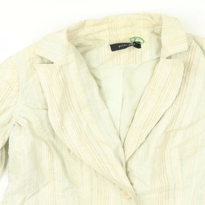 Principles Womens Beige   Jacket  Size 12