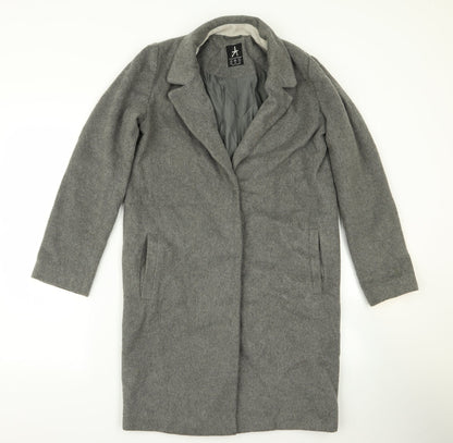 Atmosphere Womens Grey   Overcoat Jacket Size 6