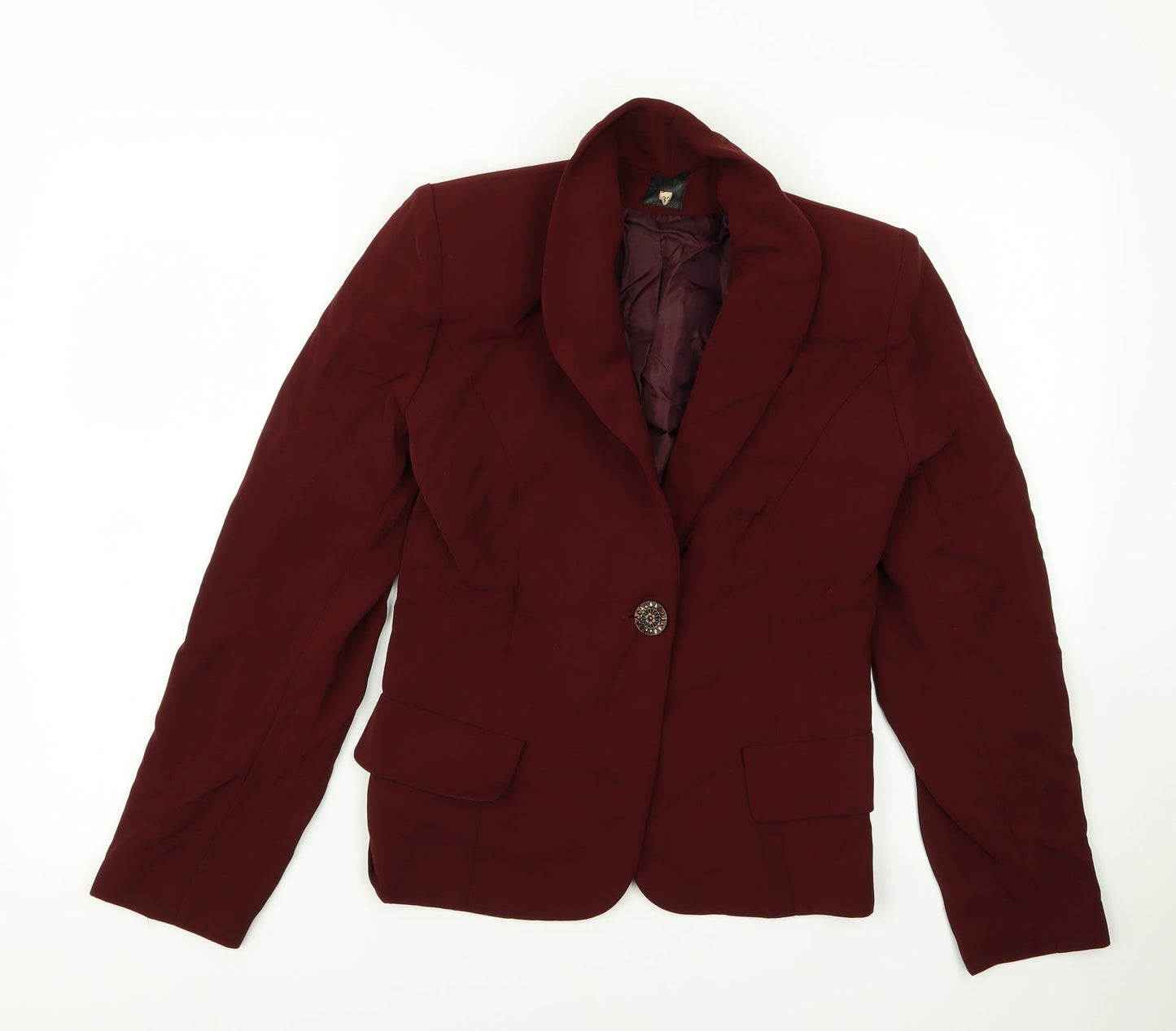 Womens UK Size M Preworn Red Jacket