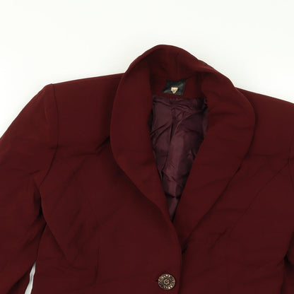 Womens UK Size M Preworn Red Jacket