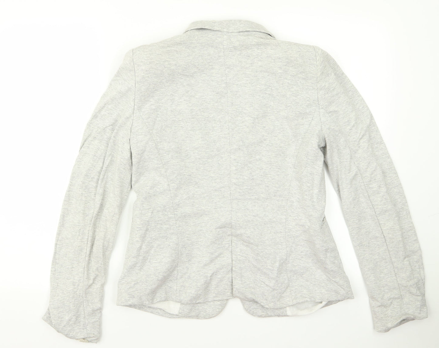Womens UK Size M Zara Grey Jacket