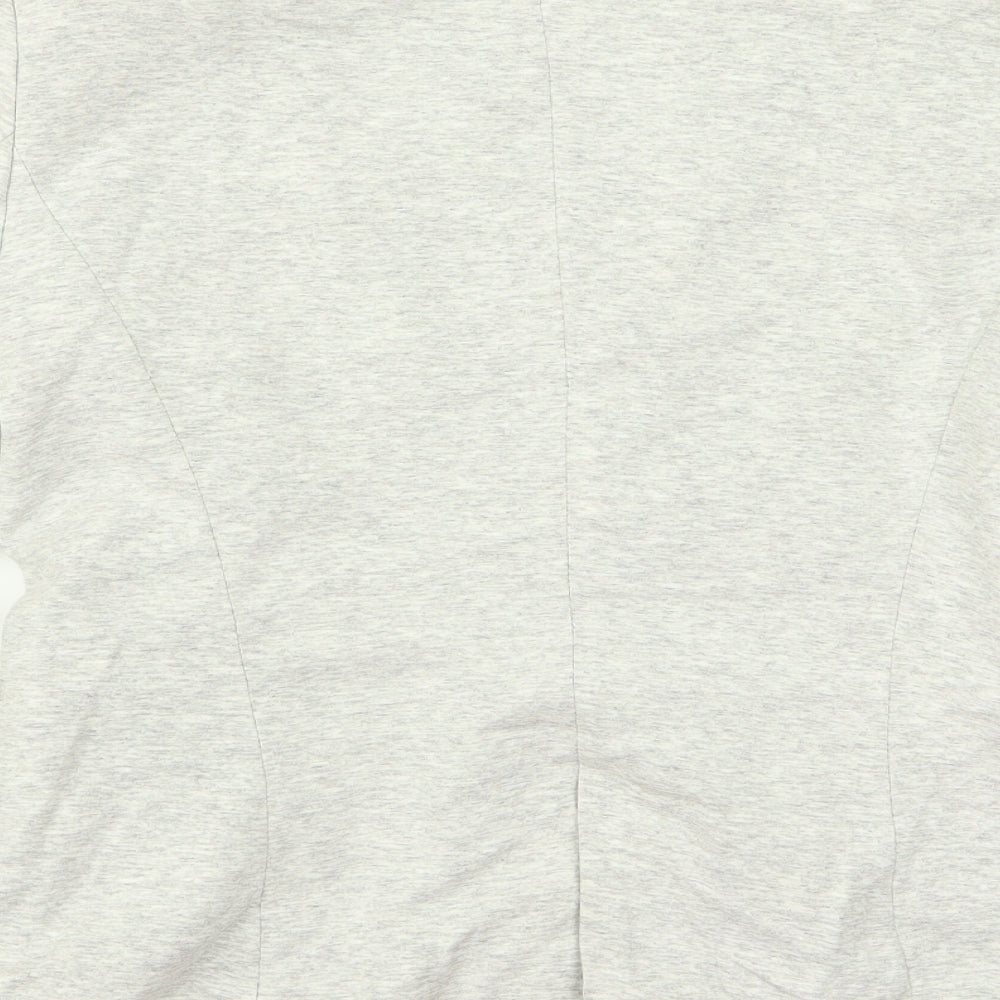 Womens UK Size M Zara Grey Jacket