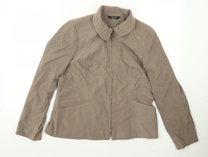 Womens UK Size 14 BM Brown Jacket